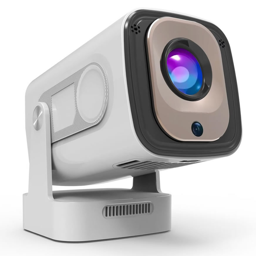 Projecteur Intelligent ISMARTX17, Mise au Point Automatique et Correction Trapézoïdale Automatique, 300ANSI HD Portable pour Maison et Bureau