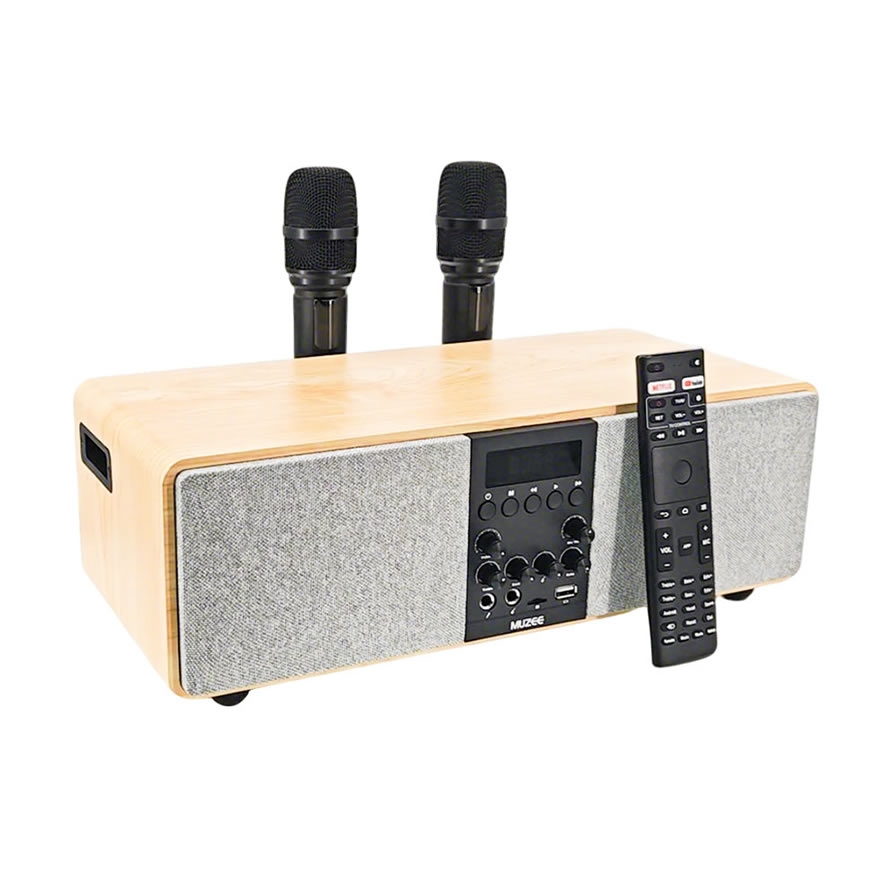 MUZEE M10 オールインワンホームシアター & カラオケシステム